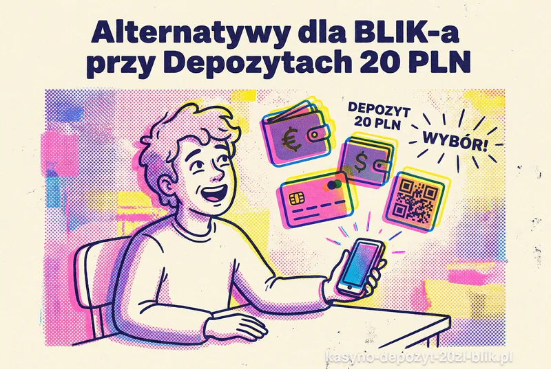 Alternatywy dla BLIK-a przy Depozytach 20 PLN